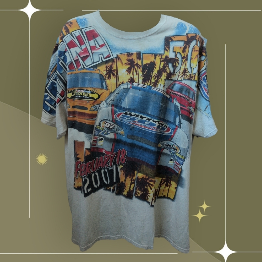 ✨ Daytona 500 2007 Racing T Shirt Size 2XL